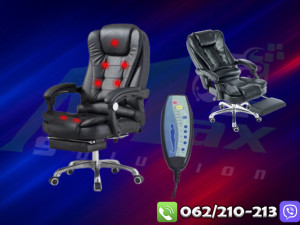 Gaming Kancelarijska - Uredska Office Masazna Stolica + Daljinski