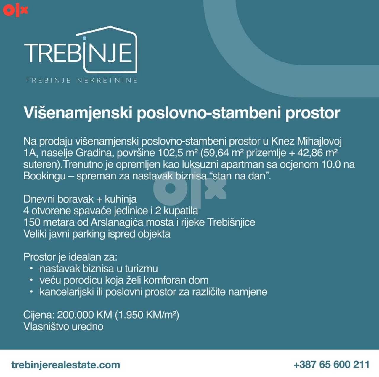 Stan na prodaju na Gradini - Trebinje 2