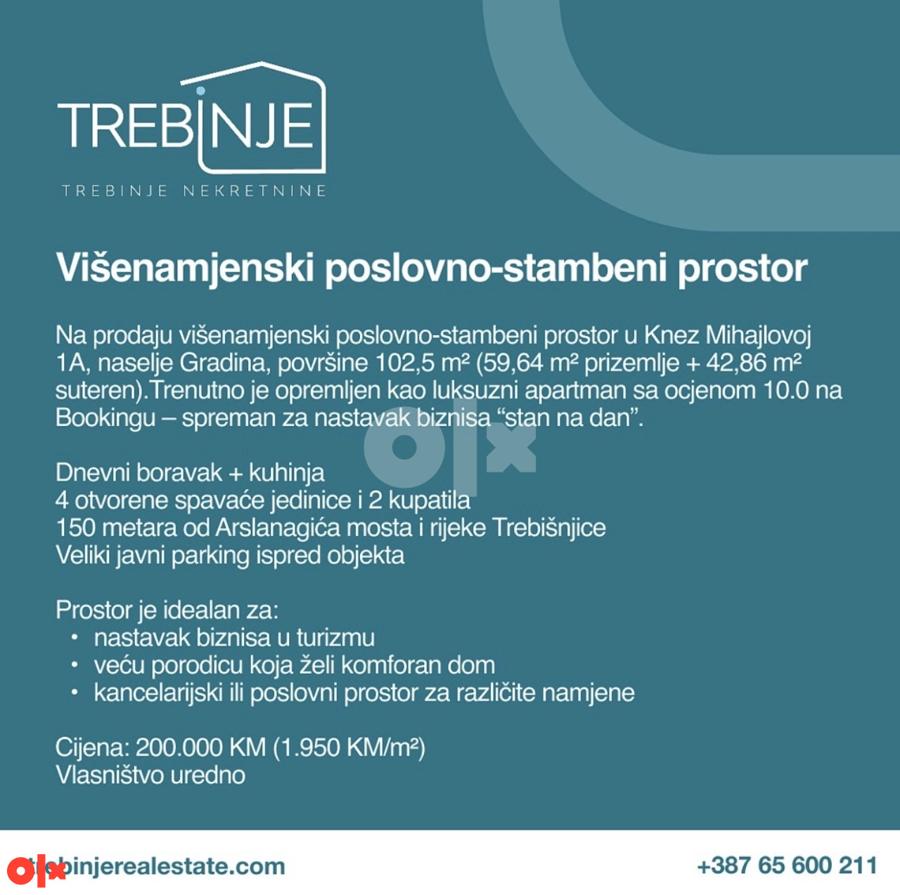 Poslovni prostor na Gradini - Trebinje 2