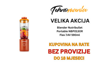 Blender Nutribullet Portable NBP013OR Flex 7.4V 590ml