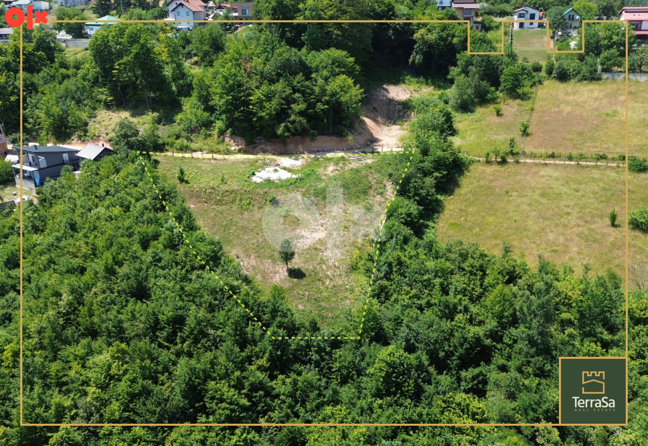 Građevinsko zemljište  2505 m2/ Miševići/ Hadžići 2