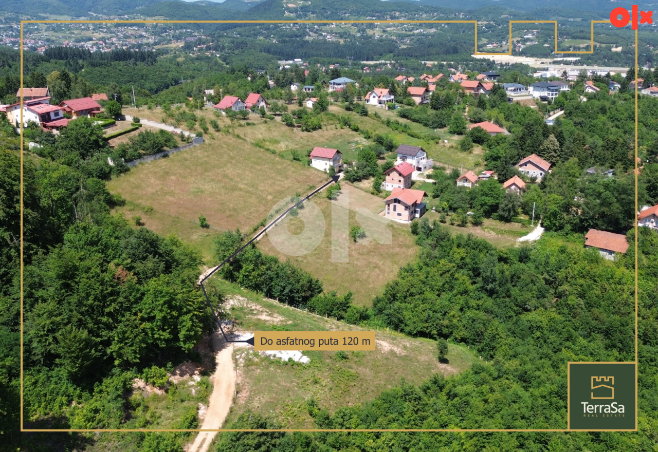 Građevinsko zemljište  2505 m2/ Miševići/ Hadžići 9