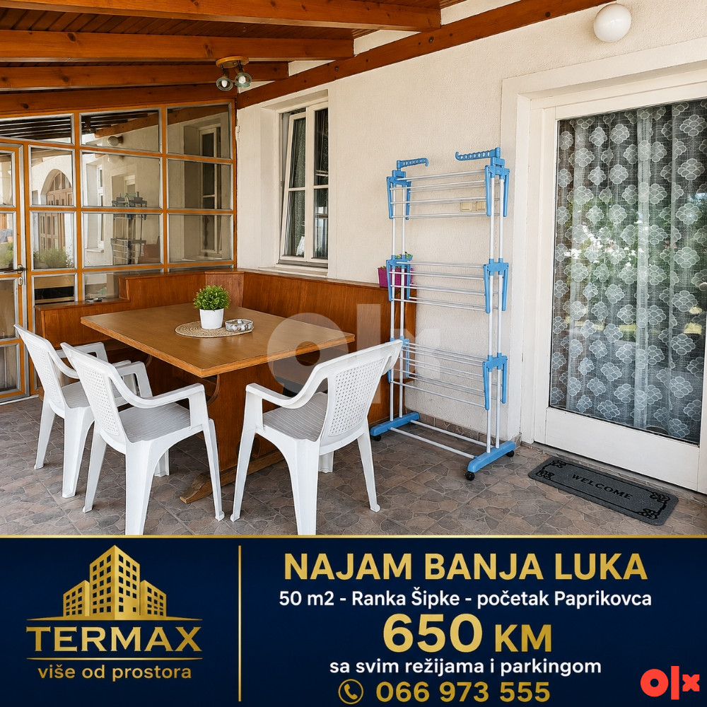 Stan 50 m² - 650 KM sa svim režijama - Widok 2