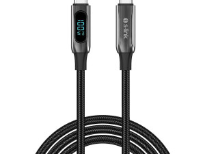 S-link 100W 1m pleteni kabal za brzo punjenje Type-C na Type-C