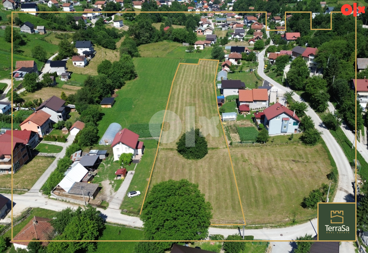 Građevinsko zemljište 5853 m2/ Ušivak/ Hadžići 2