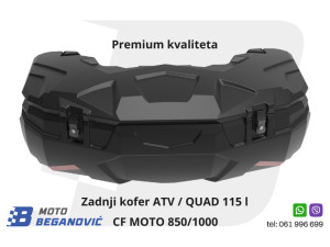 Kofer zadnji ATV / QUAD CF-MOTO 850/1000 univerzalni  premium