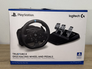 Volan i pedale Logitech G923 Trueforce za PS5 PS 5 4 PS4 PC AKCIJ
