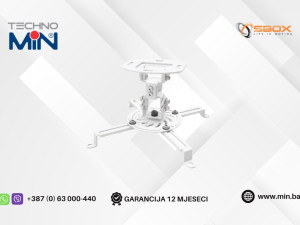 SBOX stropni nosač PM-18S do 13.5kg podesivi 380-580mm, Bijeli