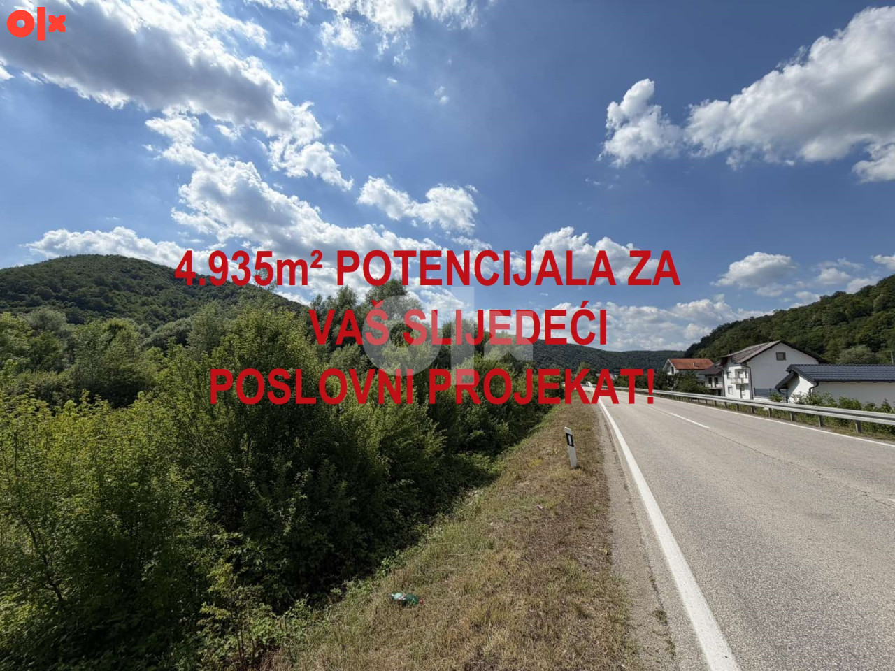 PRODAJE SE - Zemljište - Poslovna zona HALKIĆI - B.KRUPA 2