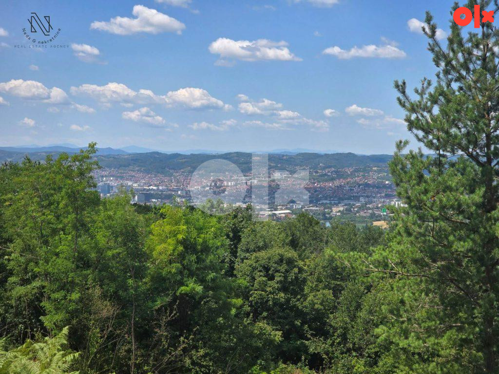 Plac od 1000m2 sa pogledom - KRČMARICE