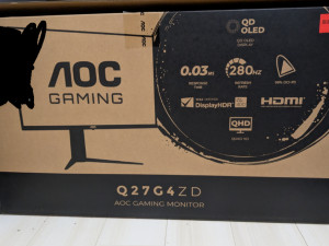AOC AGON QD OLED Q27G4ZD , 280HZ 2560 x 1440 (WQHD)