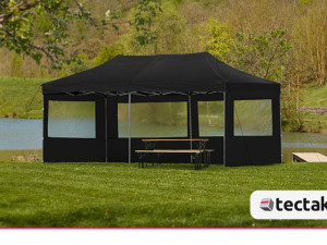 Stranice za pavilon 3x6 metara, crne
