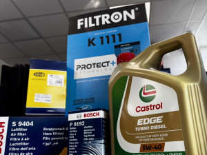 GOLF 5 SVE ZA MALI SERVIS CASTROL ULJE I SVI FILTERI