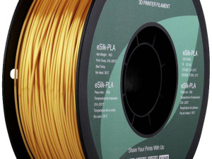 3D ePLA-Silk Filament eSUN 1,75 mm 1 kg Gold
