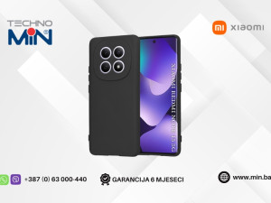 Xiaomi Redmi Note 15 Pro 4G / 5G Silikonska zaštitna maska, Crna
