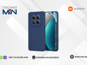 Xiaomi Redmi Note 15 Pro 4G / 5G Silikonska zaštitna maska, Plava