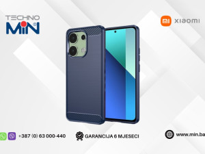 Xiaomi Redmi Note 13 4G Silikonska Shockproof zaštitna maska, Pla