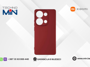 Xiaomi Redmi Note 13 4G Silikonska Shockproof zaštitna, Bordo
