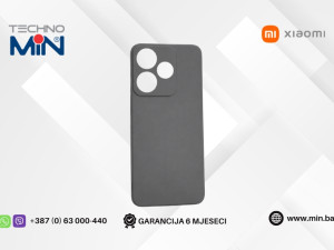 Xiaomi Redmi Note 13 4G Silikonska Shockproof zaštitna maska Sivi