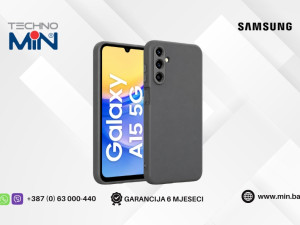 Samsung Galaxy A15 4G / 5G Silikonska Shockproof zaštitna, Siva