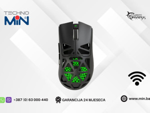 White Shark MORIEN WGM-5025 3-Mode Gaming miš 12000 DPI, Crni