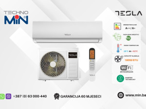 TESLA Select Inverter klima 18-ka 18000BTU 5.14kW, A++/A+, Wi-Fi