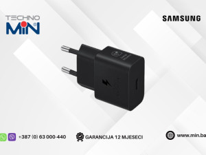 Samsung Brzi Punjač GaN 25W Super Fast Charging USB-C, Black