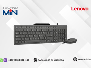 Lenovo 310 Set Tastatura i Miš BIH Layout GX31R09796, Siva