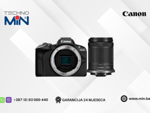 Canon EOS R50 Black + RF-S 18-150mm IS STM Mirrorless 24.2MP 4K