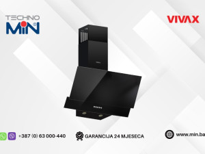 Vivax kaminska napa CHO-60CSD115T GB 60cm, Crna