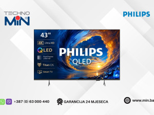 Philips (2026) 43" 4K UHD QLED Pixel Precise Titan OS (Smart TV)