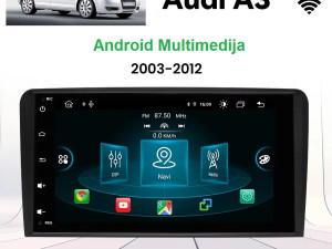 Audi A3 8P Android MULTIMEDIJA 8" LED Radio GPS 2GB