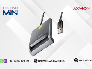 Axagon CRE-SM3T USB 2.0 čitač ličnih karata i pametnih kartica