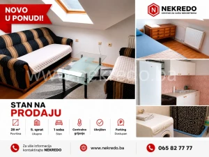 Stan Doboj 28m2 U ULICI NIKOLE PAŠIĆA
