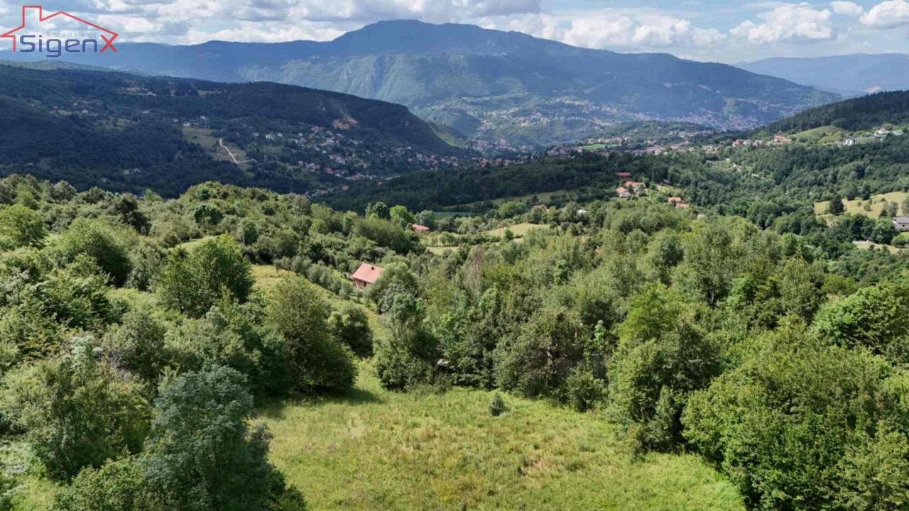 SIGENX Zemljište Donje Biosko 25.500m2/pogled na Trebevic-25KM/m2 3