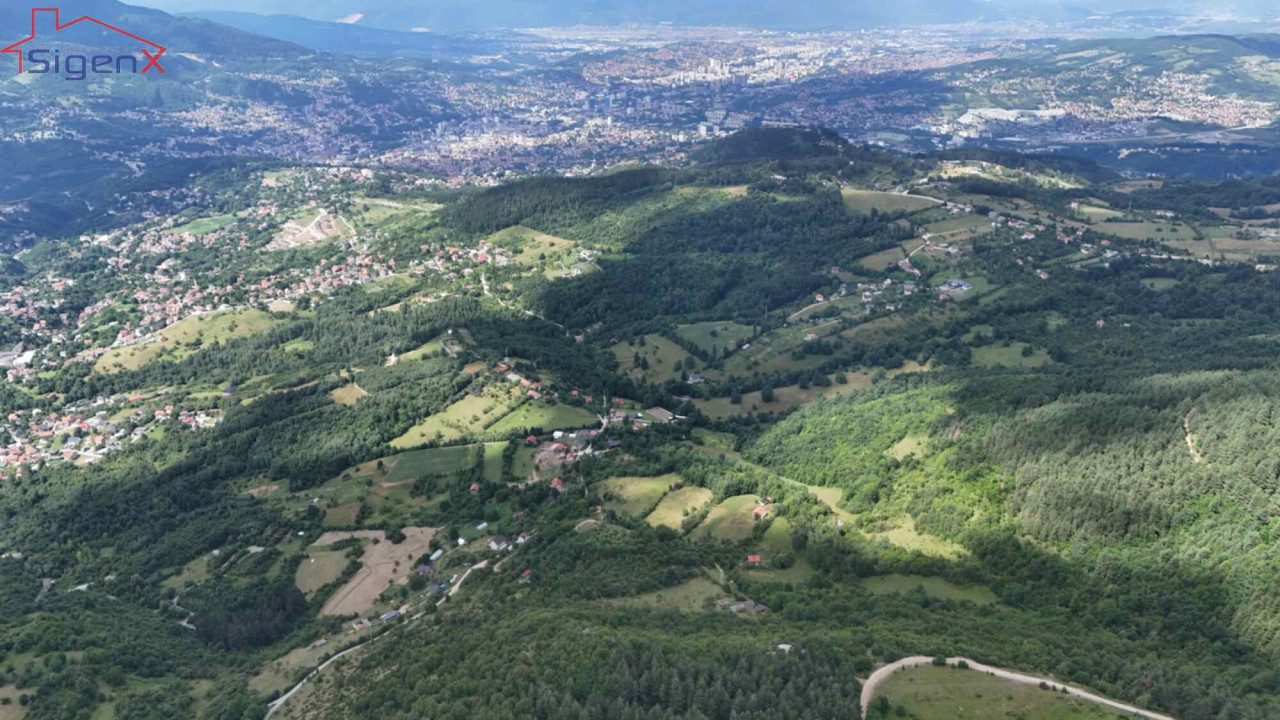 SIGENX Zemljište Donje Biosko 25.500m2/pogled na Trebevic-25KM/m2 11