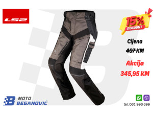 LS2 NORWAY Muške Hlače/Pantalone za Motor/Skuter/Quad 2XL