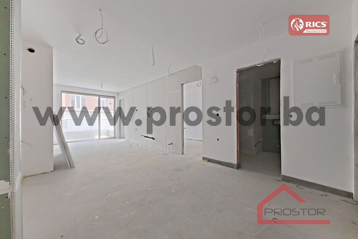 NOVOGRADNJA CENTAR: Dvosoban stan, 50m2