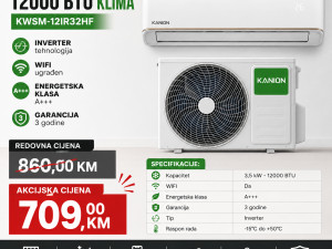 KLIMA UREĐAJ 12 18 INVERTER RASPRODAJA