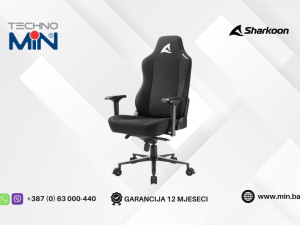 Sharkoon Skiller SGS40 Fabric Gaming stolica 150kg, Crna