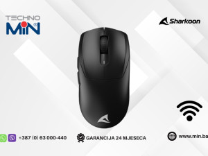 Sharkoon Skiller SGM25W Wireless Gaming Dual Mode 12000 DPI, Crni