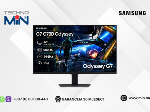 SAMSUNG G7 G70D Odyssey 32" Smart Flat IPS UHD 4K, 144Hz, 1ms