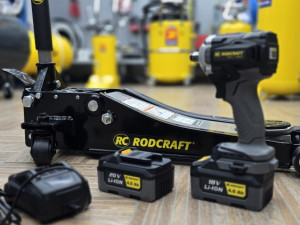 DIZALICA KROKODIL 2,5t +AKU PISTOLJ 2x BAT.4Ah RODCRAFT AKCIJA!!