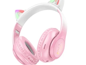 HOCO headphones bluetooth W42 Cat Ear cherry blossom