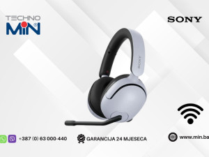 Sony INZONE H5 Wireless i kablovske Gaming do 28h baterija, Bijel