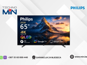 Philips 65" 4K UHD QLED P5 Picture Engine Google TV (Smart TV)