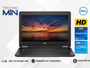 Dell Latitude E7270 - 12.5" HD, Core i5-6300U, 8GB RAM, 256GB SSD