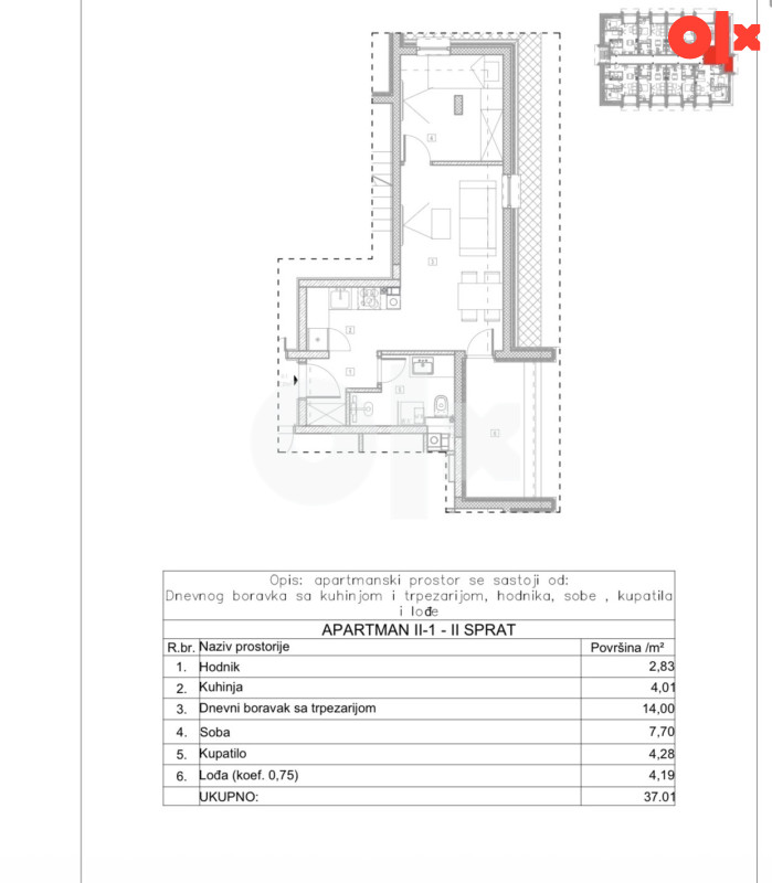 Bjelašnica 37 m2 dvosoban apartman na 2.spratu LUX novogradnja photo 5
