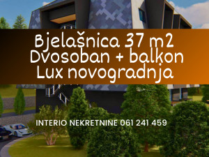 Bjelašnica 37 m2 two-room apartment on the 2nd floor LUX new construction