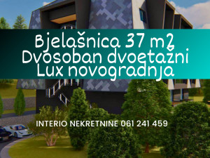 Bjelašnica 37 m2 two-room two-story apartment LUX new construction